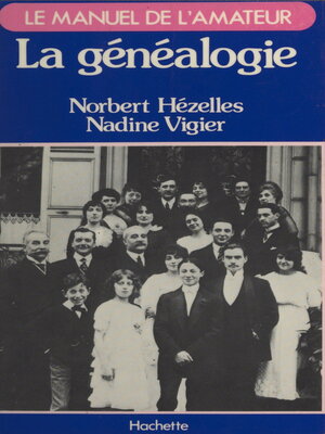 cover image of La généalogie